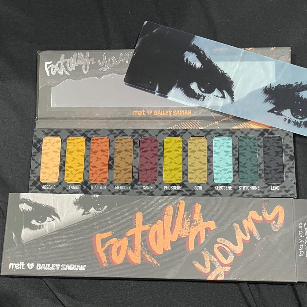 💕MELT COSMETICS ❤️ BAILEY SARIAN “FATALLY YOURS” EYESHADOW PALETTE💕
